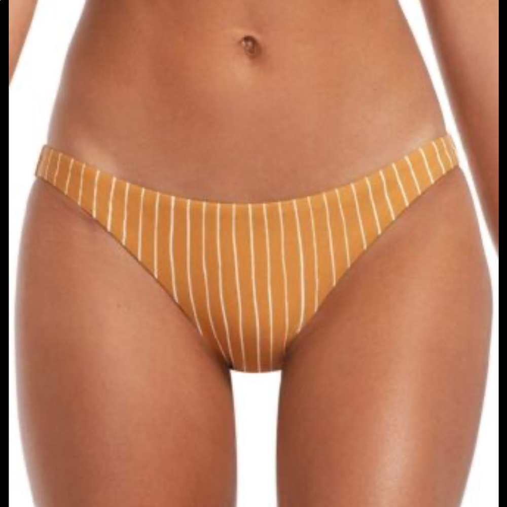 NWT Vitamin A Yellow Stripe Luciana Bottom
